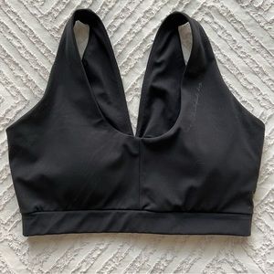 Gymshark X Whitney Simmons V2 Black Sports Bra Size Small